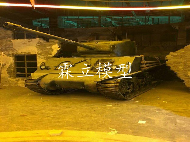 苏州华谊电影主题乐园定制坦克模型