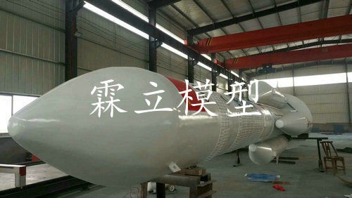 北京长城集团定制大型火箭模型