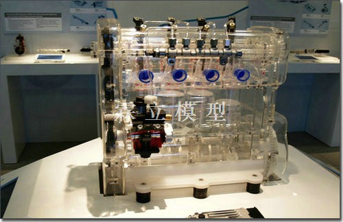 透明柴油机模型