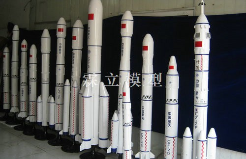 航天八院定制批量火箭模型
