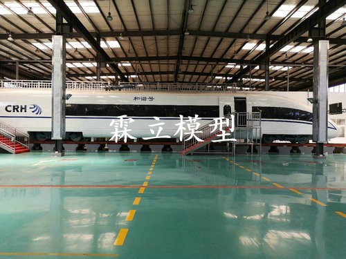 武汉铁路学院1：1高铁模型